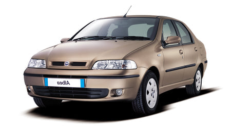 Protezione soglia porta in acciaio inossidabile Fiat Albea