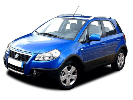 Protezione soglia porta in acciaio inossidabile Fiat Sedici