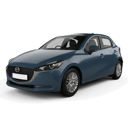 Protezione soglia porta in acciaio inossidabile Mazda 2