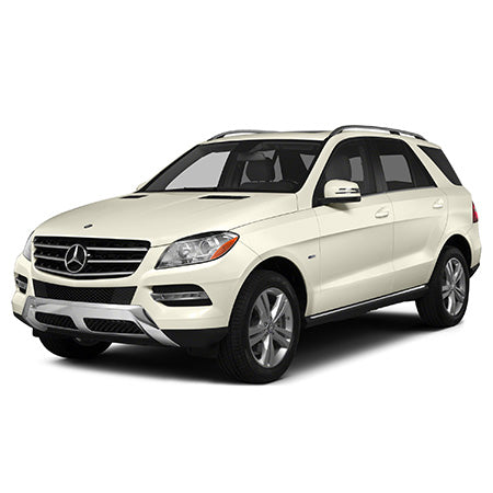 Protezioni per bagagli in acciaio inossidabile Mercedes ML