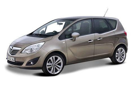 Protezioni per bagagli in acciaio inossidabile Opel Meriva
