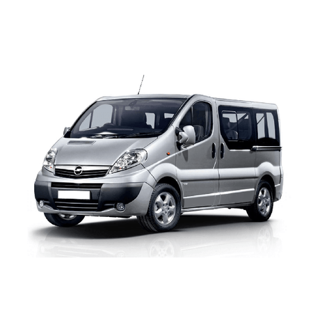 Protezioni per bagagli in acciaio inossidabile Opel Vivaro