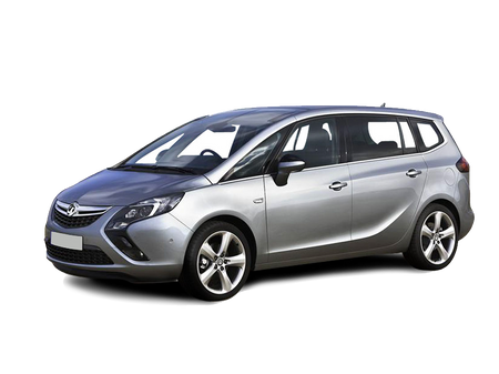 Protezioni per bagagli in acciaio inossidabile Opel Zafira