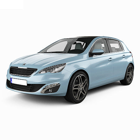 Protezioni per bagagli in acciaio inossidabile Peugeot 308