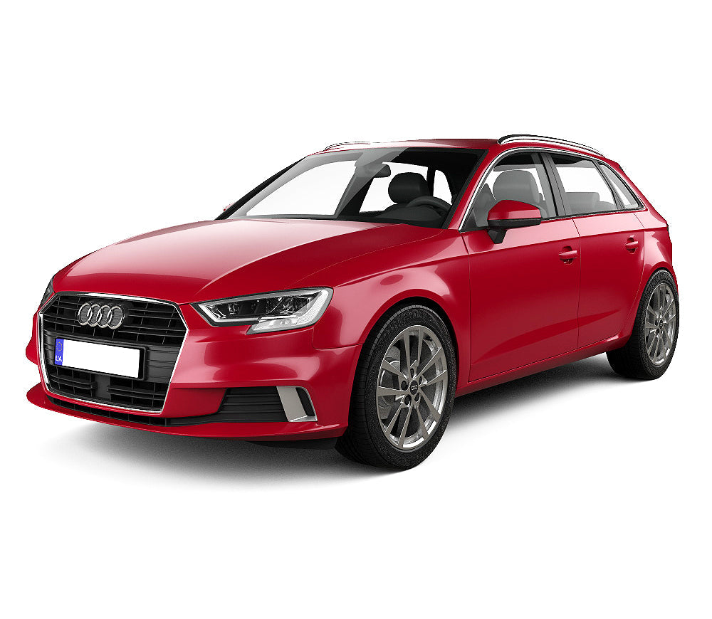 Tappetini auto in gomma Audi A3 A1 GB fabbricazione 07.2018 - presente, carrozzeria hatchback