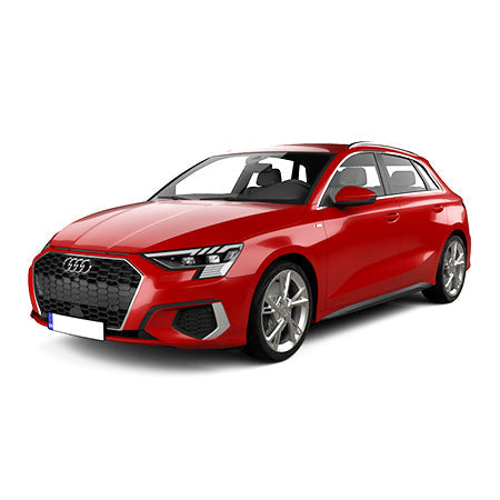 Tappetini auto in moquette Audi A3 8Y fabbricazione 03.2020 - presente, carrozzeria hatchback