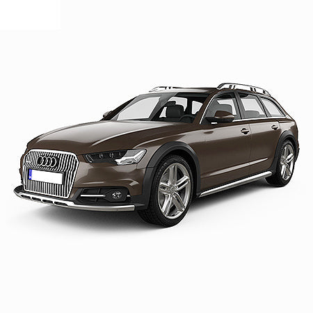 Tappetini auto a vaschetta Audi A6 C7 fabbricazione 09.2011 - 08.2018, carrozzeria auto famigliare