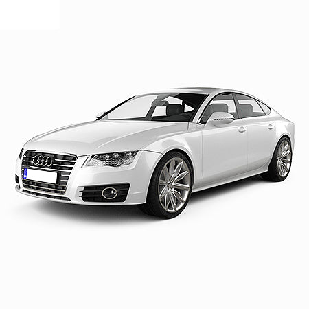 Tappetini auto in gomma Audi A7 4G fabbricazione 09.2010 - 01.2018, carrozzeria sportback