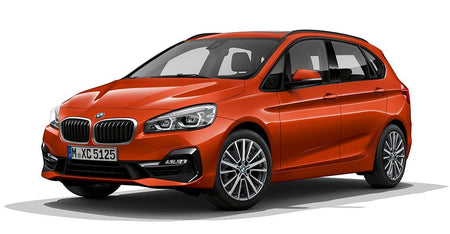 Tappetini auto a vaschetta BMW Serie 2 F45 fabbricazione 09.2014 - presente, carrozzeria van
