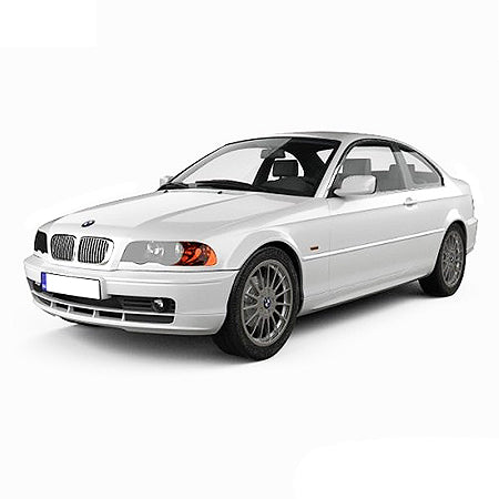 Tappetini auto in gomma BMW Serie 3 E46 fabbricazione 1999 - 2005, carrozzeria coupé