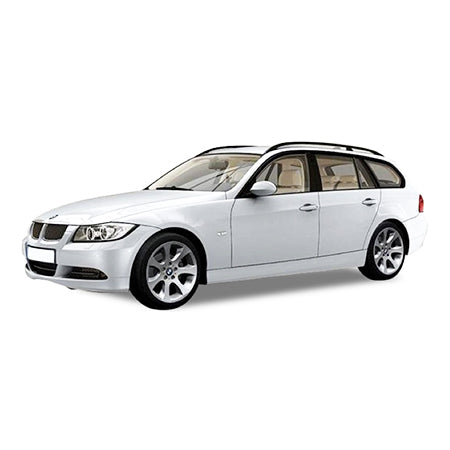 Tappetini auto in gomma BMW Serie 3 E91 fabbricazione 09.2005 - 11.2012, carrozzeria auto famigliare