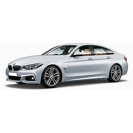 Tappetini auto a vaschetta BMW Serie 4 F36 fabbricazione 07.2014 - presente, carrozzeria gran coupé