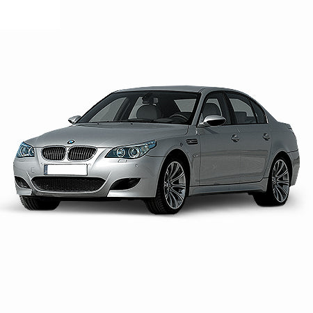 Tappetini auto in gomma BMW Serie 5 Seria 5 E60 fabbricazione 06.2004 - 2010, carrozzeria berlina
