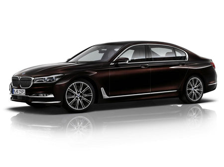 Tappetini auto in moquette BMW Serie 7 G12 fabbricazione 10.2015 - 10.2022, carrozzeria berlina