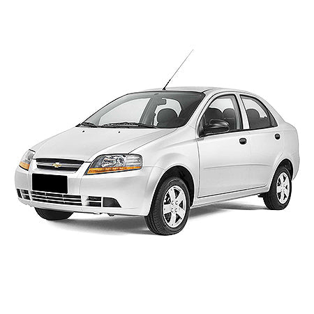 Protezione soglia porta in acciaio inossidabile Chevrolet Aveo T200 fabbricazione 2002 - 2005, carrozzeria berlina