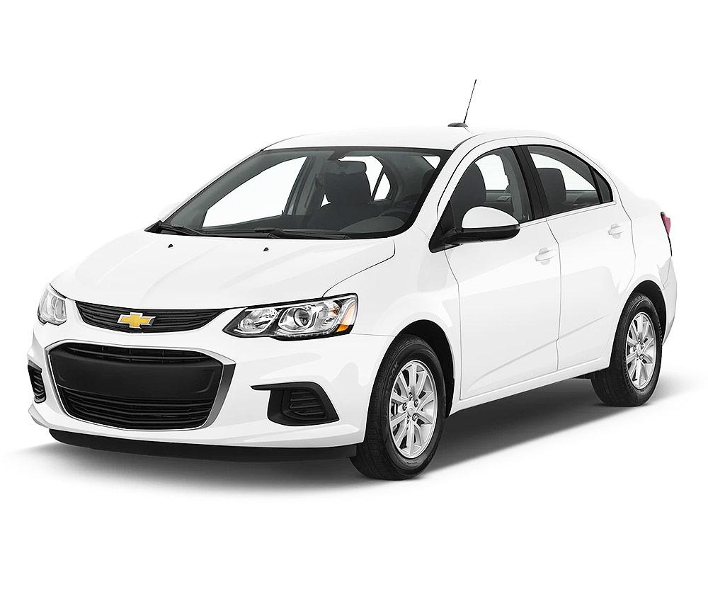 Protezioni per bagagli in acciaio inossidabile Chevrolet Aveo T300 fabbricazione 2011 - presente, carrozzeria berlina
