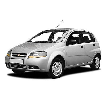 Tappetini auto in gomma Chevrolet Kalos T200 fabbricazione 2002 - 2006, carrozzeria hatchback