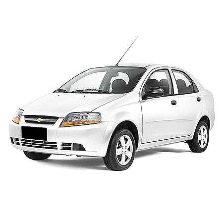 Tappetini auto in gomma Chevrolet Kalos T200 fabbricazione 2002 - 2006, carrozzeria berlina