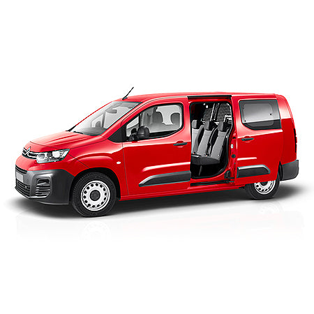 Protezioni per bagagli in acciaio inossidabile Citroen Berlingo II fabbricazione 2008 - 08.2018, carrozzeria van