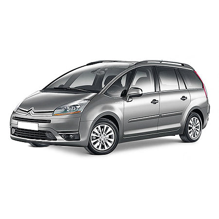Protezioni per bagagli in acciaio inossidabile Citroen C4 Grand Picasso II fabbricazione 10.2006 - 08.2013, carrozzeria van