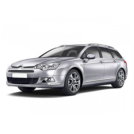 Tappetini auto in gomma Citroen C5 II fabbricazione 2008 - 05.2017, carrozzeria auto famigliare