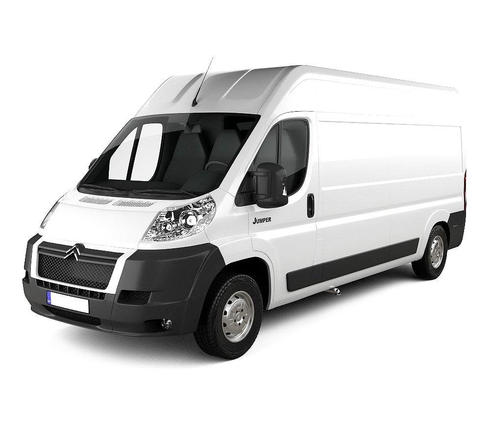 Tappetini auto in gomma Citroen Jumper I fabbricazione 1994 - 2006, carrozzeria van