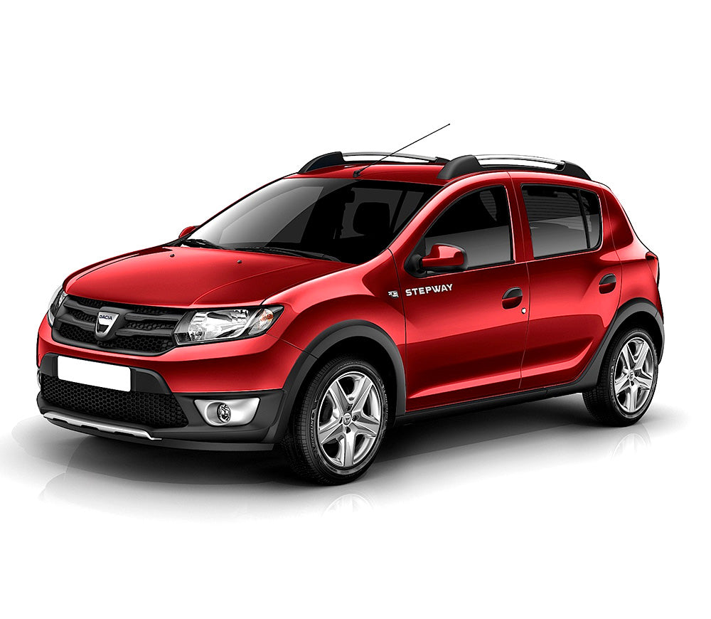 Tappetini auto in gomma Dacia Sandero Stepway Sandero II Stepway fabbricazione 12.2012 - 12.2020, carrozzeria hatchback