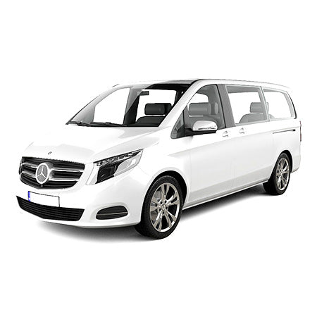 Protezioni per bagagli in acciaio inossidabile Mercedes Classe V