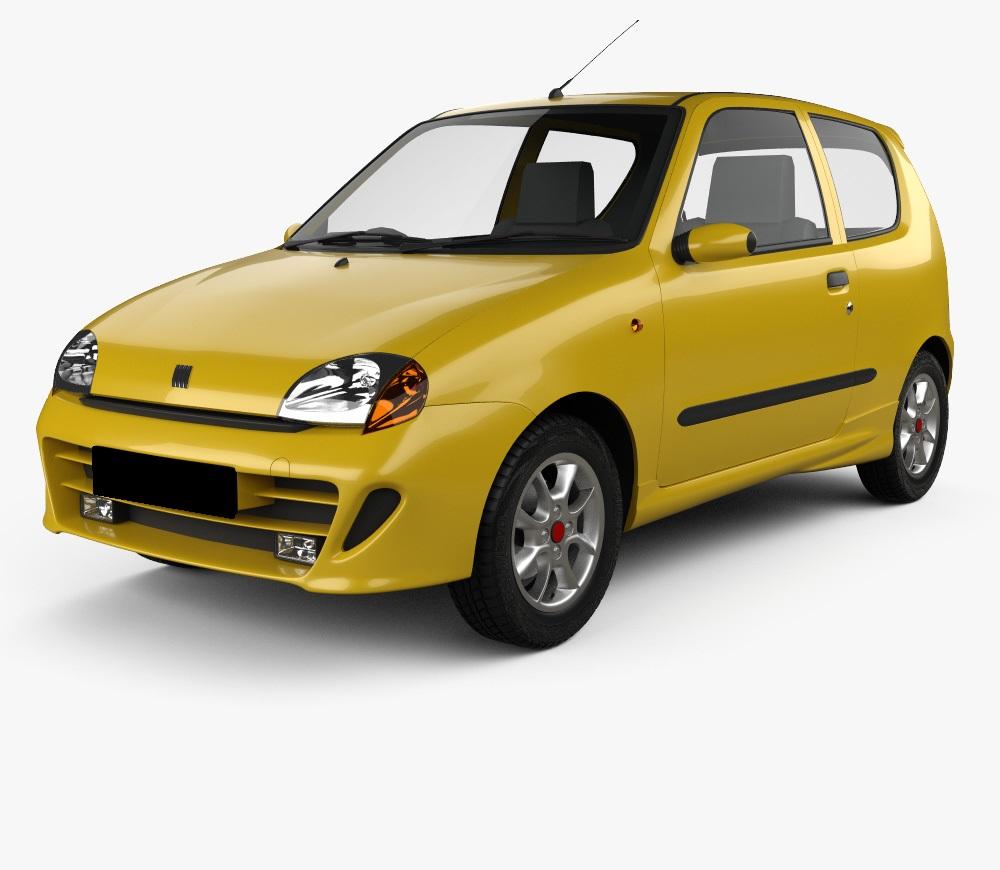 Vasche baule Fiat Seicento 600 fabbricazione 1998 - 2010, carrozzeria hatchback