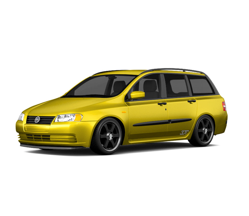Tappetini auto in gomma Fiat Stilo Multiwagon fabbricazione 2003 - 2007, carrozzeria auto famigliare