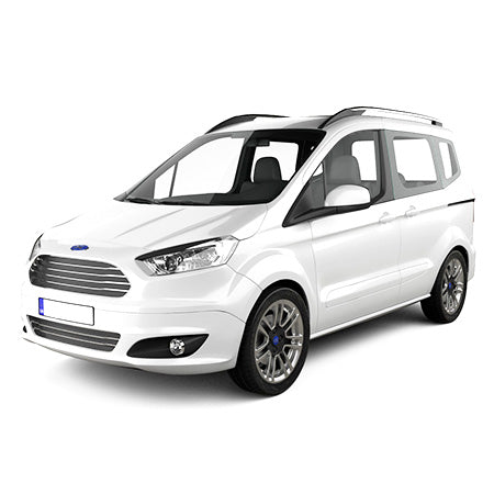 Tappetini auto in gomma Ford Courier fabbricazione 2014 - presente, carrozzeria van