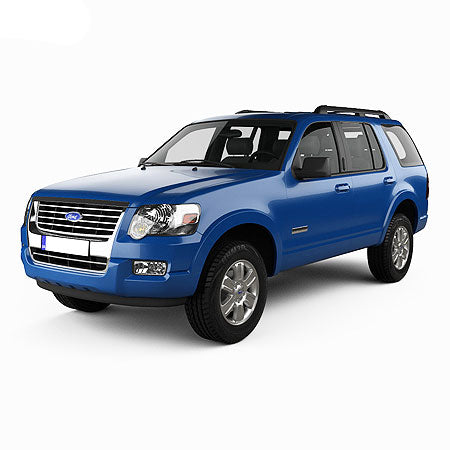 Protezioni per bagagli in acciaio inossidabile Ford Explorer fabbricazione 2011 - 2015, carrozzeria suv