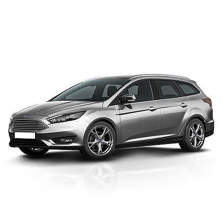 Protezioni per bagagli in acciaio inossidabile Ford Focus IV fabbricazione 09.2018 - presente, carrozzeria auto famigliare