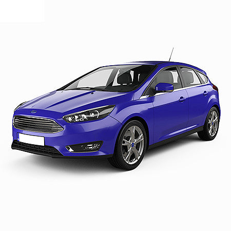 Protezioni per bagagli in acciaio inossidabile Ford Focus IV fabbricazione 09.2018 - presente, carrozzeria hatchback