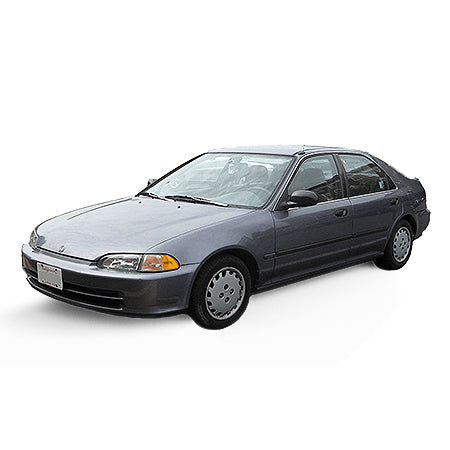 Tappetini auto in gomma Honda Civic VI fabbricazione 1995 - 2000, carrozzeria berlina