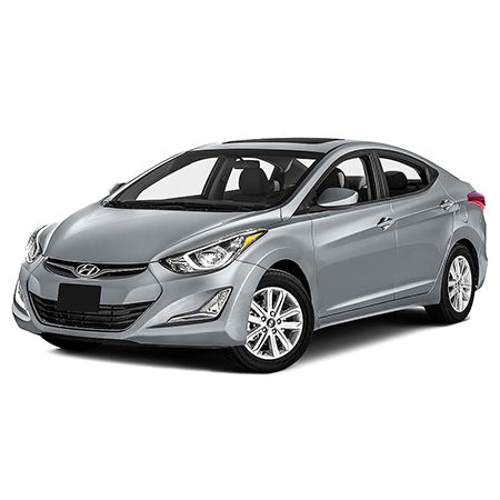 Protezione soglia porta in acciaio inossidabile Hyundai Elantra V fabbricazione 07.2011 - 02.2016, carrozzeria berlina