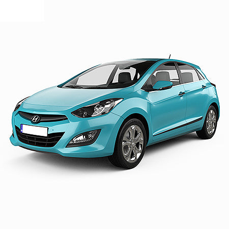 Tappetini auto in moquette Hyundai I30 II fabbricazione 02.2012 - 01.2017, carrozzeria hatchback