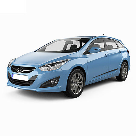 Protezioni per bagagli in acciaio inossidabile Hyundai i40 fabbricazione 07.2011 - presente, carrozzeria auto famigliare