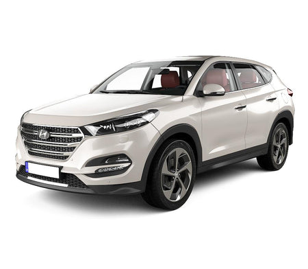 Protezioni per bagagli in acciaio inossidabile Hyundai Tucson Facelift fabbricazione 2018 - 09.2020, carrozzeria suv