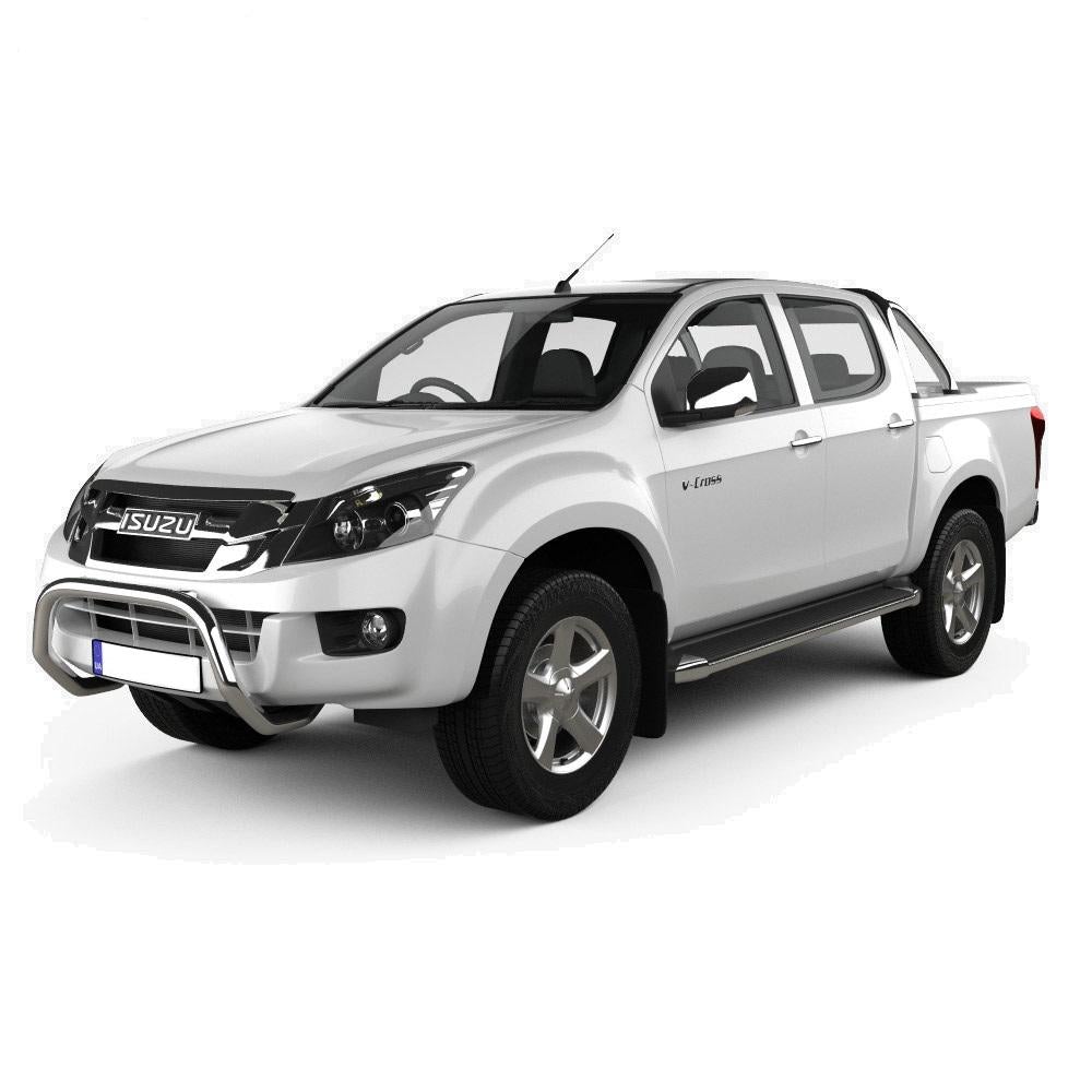Tappetini auto in gomma Isuzu D-Max fabbricazione 2011 - 2020, carrozzeria pick-up