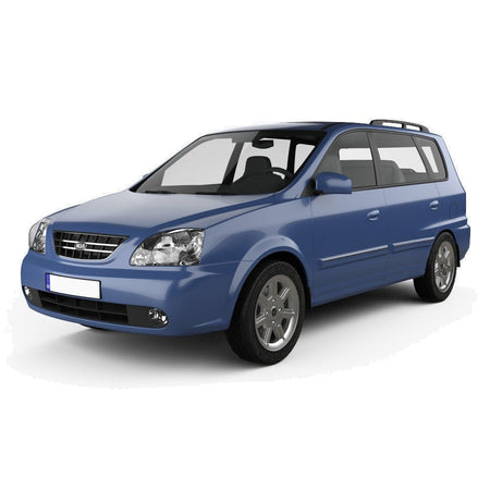 Tappetini auto in gomma Kia Carens II fabbricazione 07.2002 - 10.2006, carrozzeria van