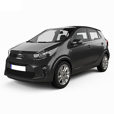 Tappetini auto in moquette Kia Picanto III fabbricazione 04.2017 - presente, carrozzeria hatchback