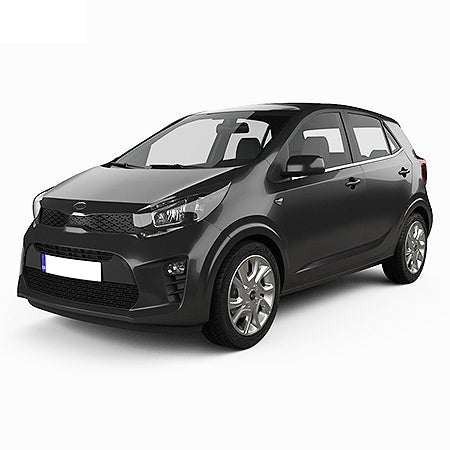 Tappetini auto in gomma Kia Rio III fabbricazione 03.2012 - 01.2017, carrozzeria berlina