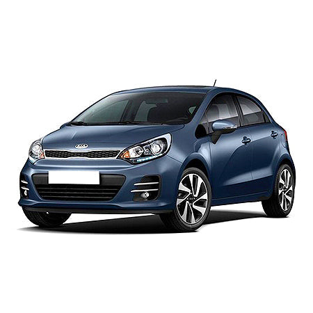 Protezione soglia porta in acciaio inossidabile Kia Rio III fabbricazione 08.2011 - 01.2017, carrozzeria hatchback