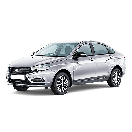 Tappetini auto in gomma Lada Vesta fabbricazione 2015 - presente, carrozzeria berlina