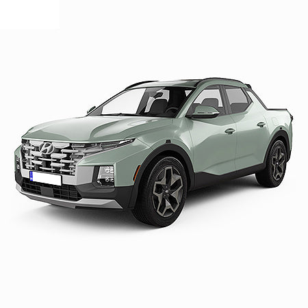Protezioni per bagagli in acciaio inossidabile Hyundai Santa