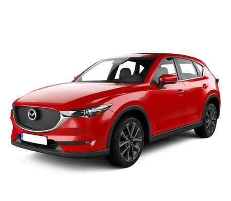 Protezioni per bagagli in acciaio inossidabile Mazda CX-5 II fabbricazione 07.2017 - presente, carrozzeria suv