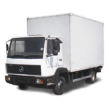 Tappetini auto in gomma Mercedes Atego fabbricazione 1995 - 2005, carrozzeria truck