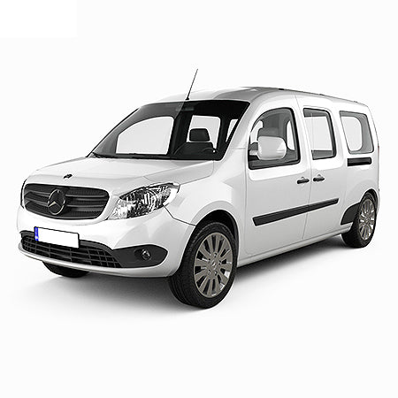 Tappetini auto in gomma Mercedes Citan fabbricazione 10.2012 - presente, carrozzeria van
