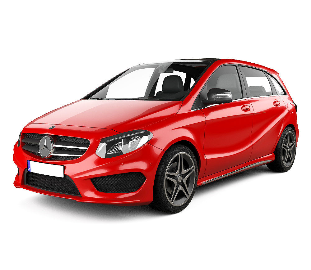 Tappetini auto in moquette Mercedes MB W246 fabbricazione 10.2011 - 12.2018, carrozzeria van
